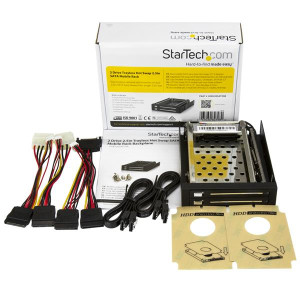 2 Drive 2.5in Trayless SATA Mobile Rack
