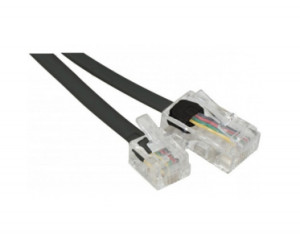 EXC, Telephone RJ11 toRJ45 Black- 5 m EXC, Telephone RJ11 toRJ45 Black- 5 m