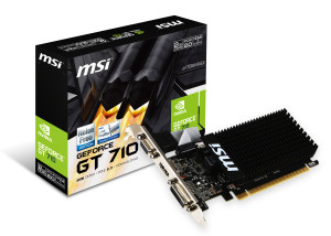 Nvidia GT 710 2GB LP Passive DDR3 PCI-E