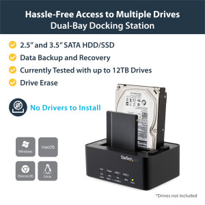 USB 3.0-SATA HD Docking St & Standalone