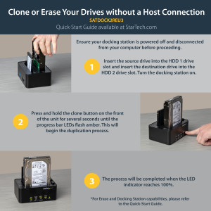 USB 3.0-SATA HD Docking St & Standalone