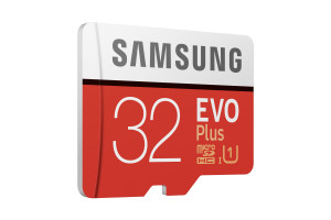 Flash Card 32GB Evo Plus Micro-SD w/a