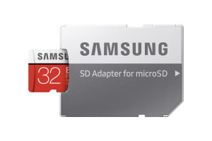 Flash Card 32GB Evo Plus Micro-SD w/a