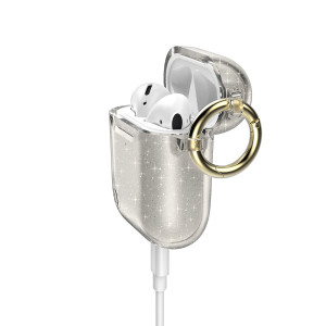 Speck, AirPods (Gen 1/2) Presidio Clear/Gold Speck, AirPods (Gen 1/2) Presidio Clear/Gold
