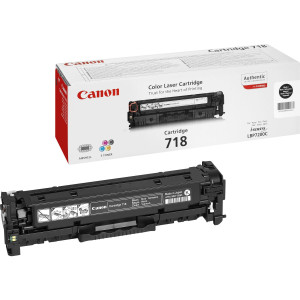 Canon, 718 Black Toner