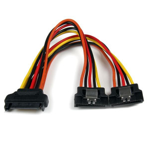 6in SATA Power Y Splitter Cable Adapter