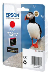 Epson, T3247 Red Ink