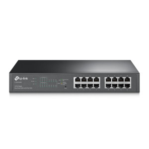 TP-Link, 16 Port Gb DT/RM Switch with 8-Port PoE+
