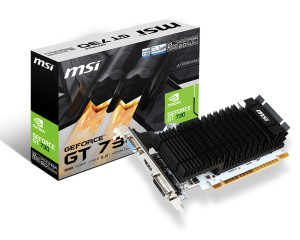 MSI, GT730 2GB LP DDR3 DVI-D/HDMI/VGA PCI-E MSI, GT730 2GB LP DDR3 DVI-D/HDMI/VGA PCI-E