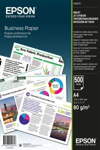 Epson, Business Paper 80Gsm 500 Sheets Epson, Business Paper 80Gsm 500 Sheets