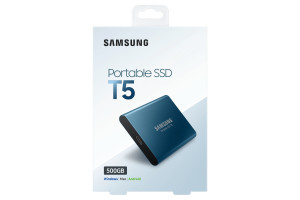 SSD Ext 500GB T5 Blue USB3.1 Gen2 USB-C