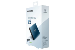 SSD Ext 500GB T5 Blue USB3.1 Gen2 USB-C