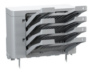 4 Bin Optional Paper Output Mailbox