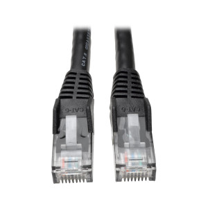 Tripp Lite, Cat6 Gigabit Black Snagless Patch Cable Tripp Lite, Cat6 Gigabit Black Snagless Patch Cable