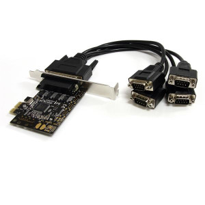 Startech, 4 Port RS232 PCIe Serial Card