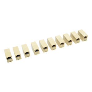 Telephone Straight-Through Coupler 10 Pk