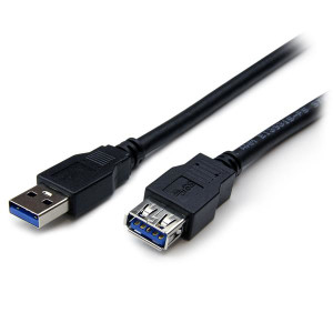 2m SS USB 3.0 Extension Cable