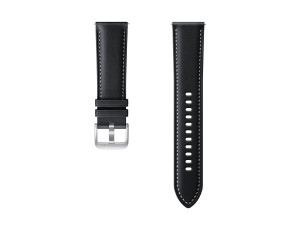 Samsung, Galaxy watch3 Stitch Lthr band 22mm Blk