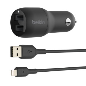 Belkin, Usba Car Charger Usba To Lightning Cable