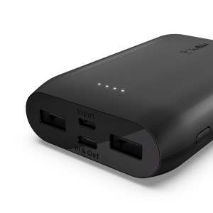 10 000 Mah Power Bank - Black