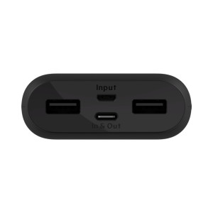 10 000 Mah Power Bank - Black