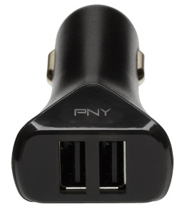 PNY, Dual USB Car Charger RB