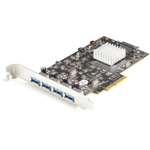 Startech, 4-Port USB PCIe Card 3.1 Gen 2 - 2 Chips