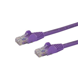 Purple Snagless Cat6 Patch Cable 1m