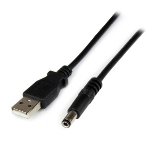 USB to 5.5mm power cable