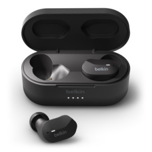 Belkin, SoundForm True Wireless Headphones Black Belkin, SoundForm True Wireless Headphones Black