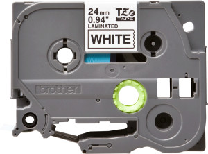 Brother, TZE251 Black On White Label Tape Brother, TZE251 Black On White Label Tape