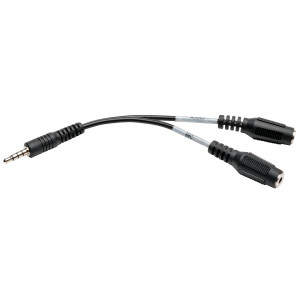 Tripp Lite, 3-Position Female (x2) to 3.5mm 4-Positi Tripp Lite, 3-Position Female (x2) to 3.5mm 4-Positi