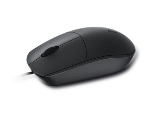 N100 Wired Optical Mouse - Black