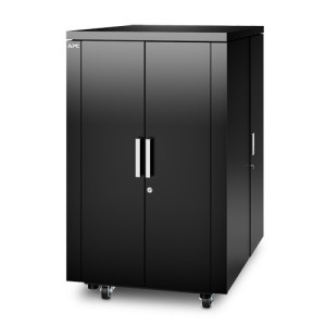 APC, CX 24U Secure Soundproof Rack SP - Black
