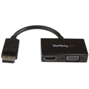 Travel AV adapter DisplayP - HDMI or VGA