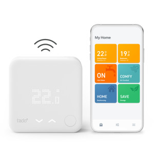 Tado, Kit - Smart Thermostat V3+ Prgrmmr & HW Tado, Kit - Smart Thermostat V3+ Prgrmmr & HW