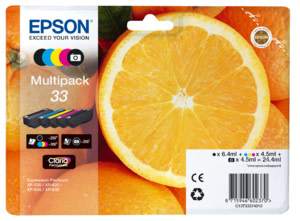33 Black Colour Ink Multi