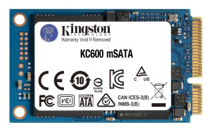 Kingston, SSD Int 1024GB KC600 mSATA