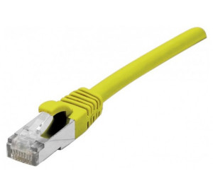 EXC, Patch F/UTP Cat.5e Snagless Yellow-1m EXC, Patch F/UTP Cat.5e Snagless Yellow-1m