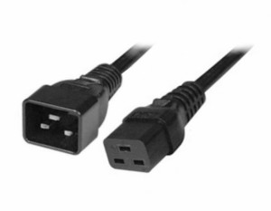 Eaton, Cable IEC C14 Male to IEC C13 Female