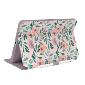10.2 iPad '19 Folio+Print Roses/Lilac
