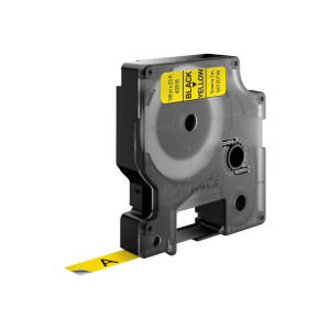 D1 Tape 9mm Black on Yellow