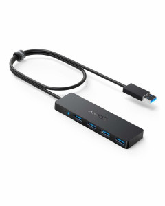 Anker, 4-Port USB 3.0 Ultra Slim Data Hub