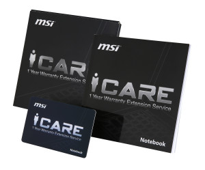 EU1-1Y Extension warranty card