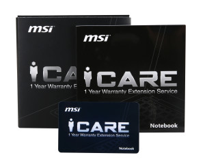 EU1-1Y Extension warranty card