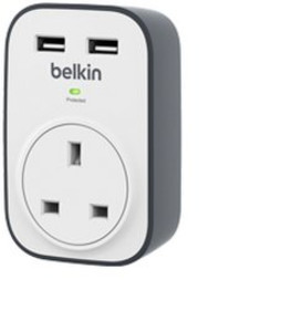 Belkin, Surge Protection 1-Way 2xUSB Charging