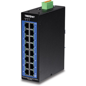 TRENDnet, 16-Port Indus. Gig WS DIN-Rail Switch