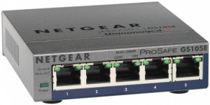 Netgear, 5 Port Gigabit Plus Switch