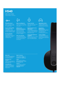 Usb Headset H540 - Usb - Brown Box