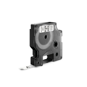 D1 Tape 9mm Black on White